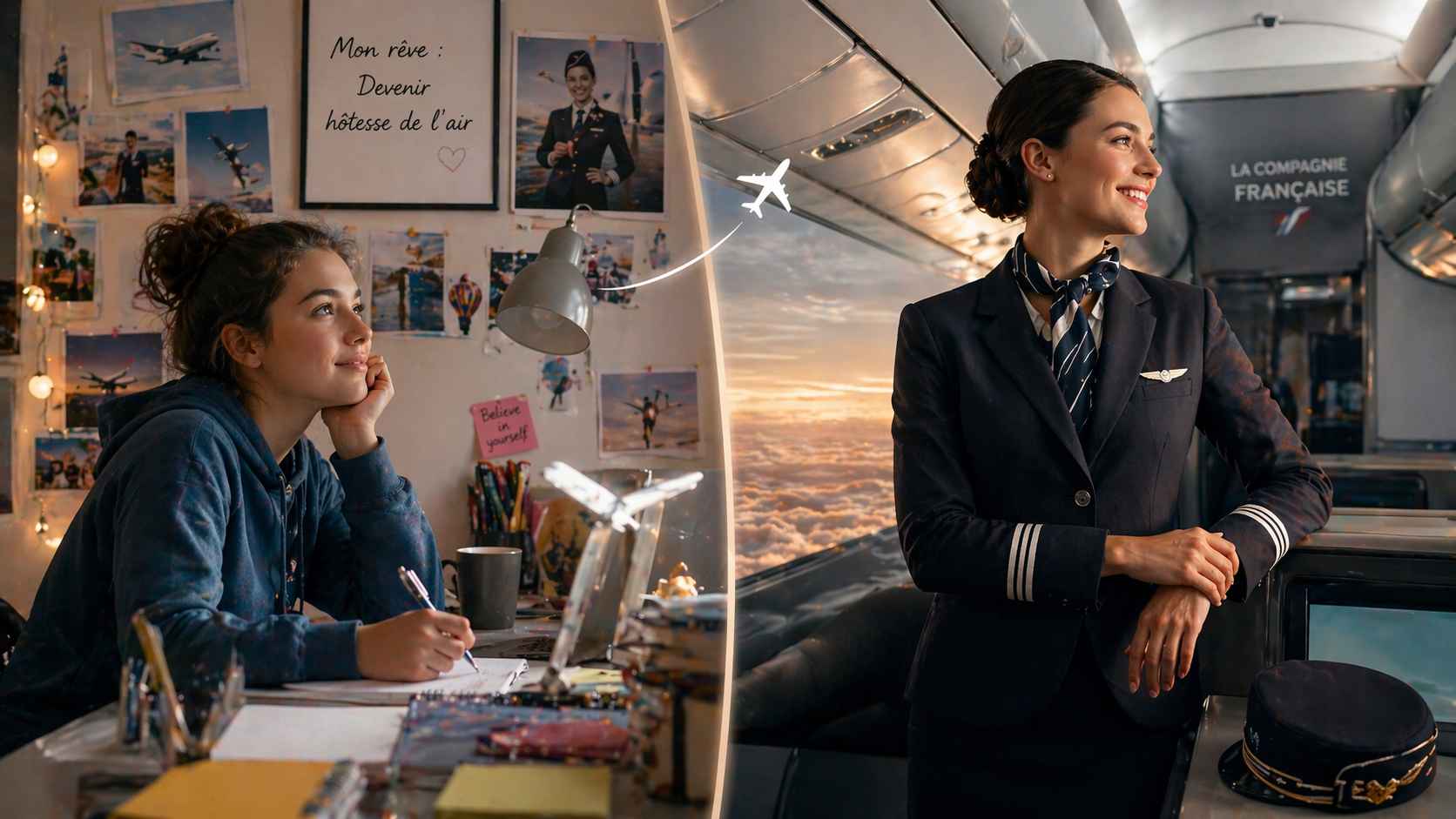 Candidat PNC en situation d'entretien de recrutement