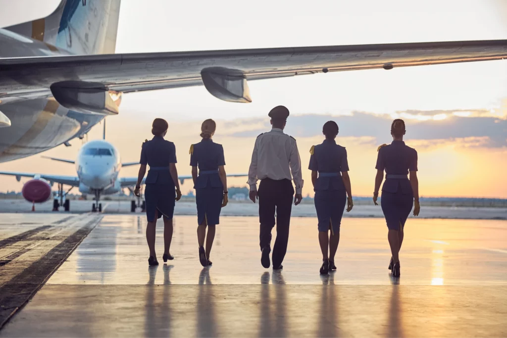 back view image unrecognizable people going aircraft outdoors 1 scaled
