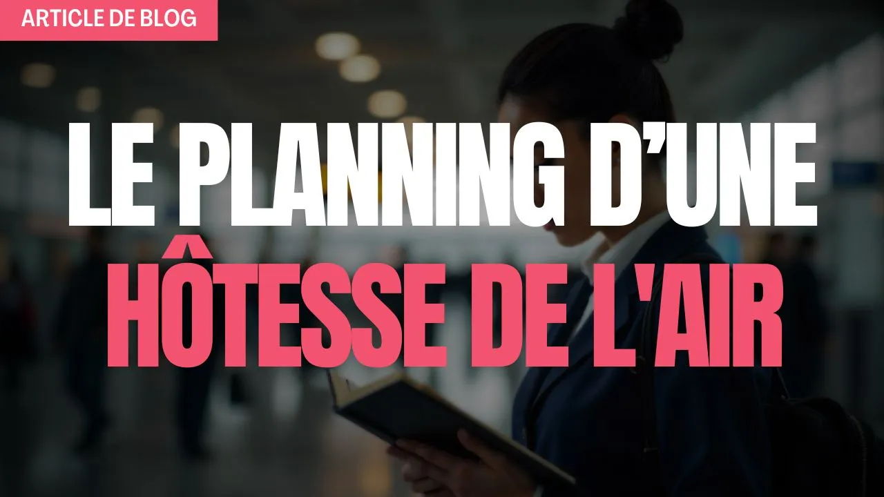 Planning hôtesse de l air
