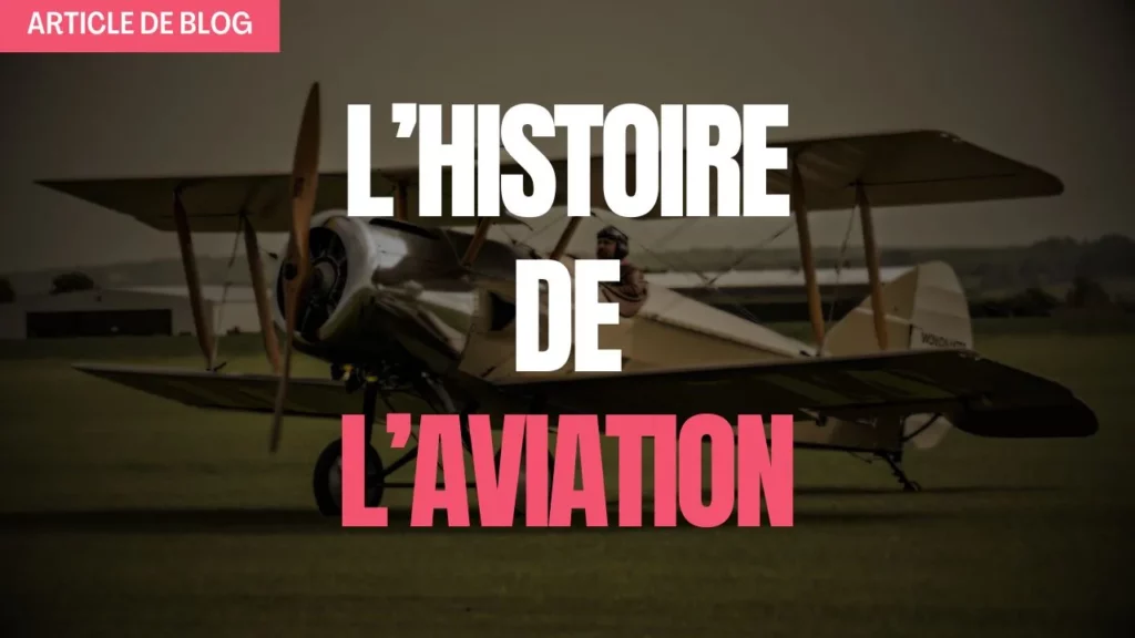 Miniature article de blog sur l'histoire de l'aviation