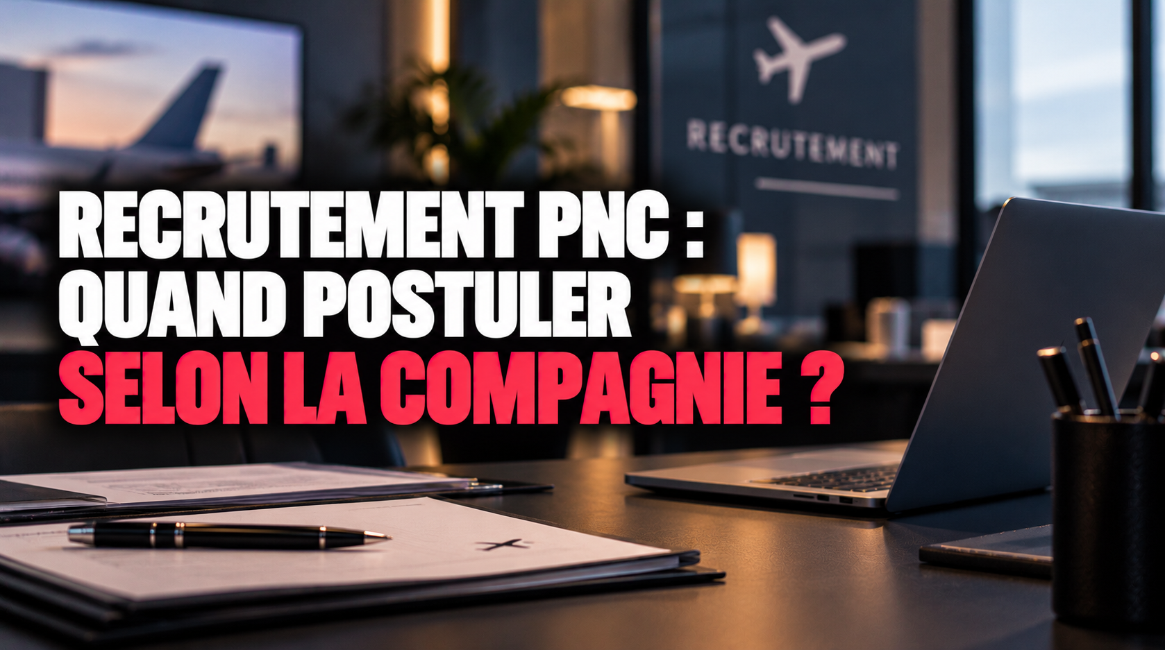 Recrutement PNC quand postuler